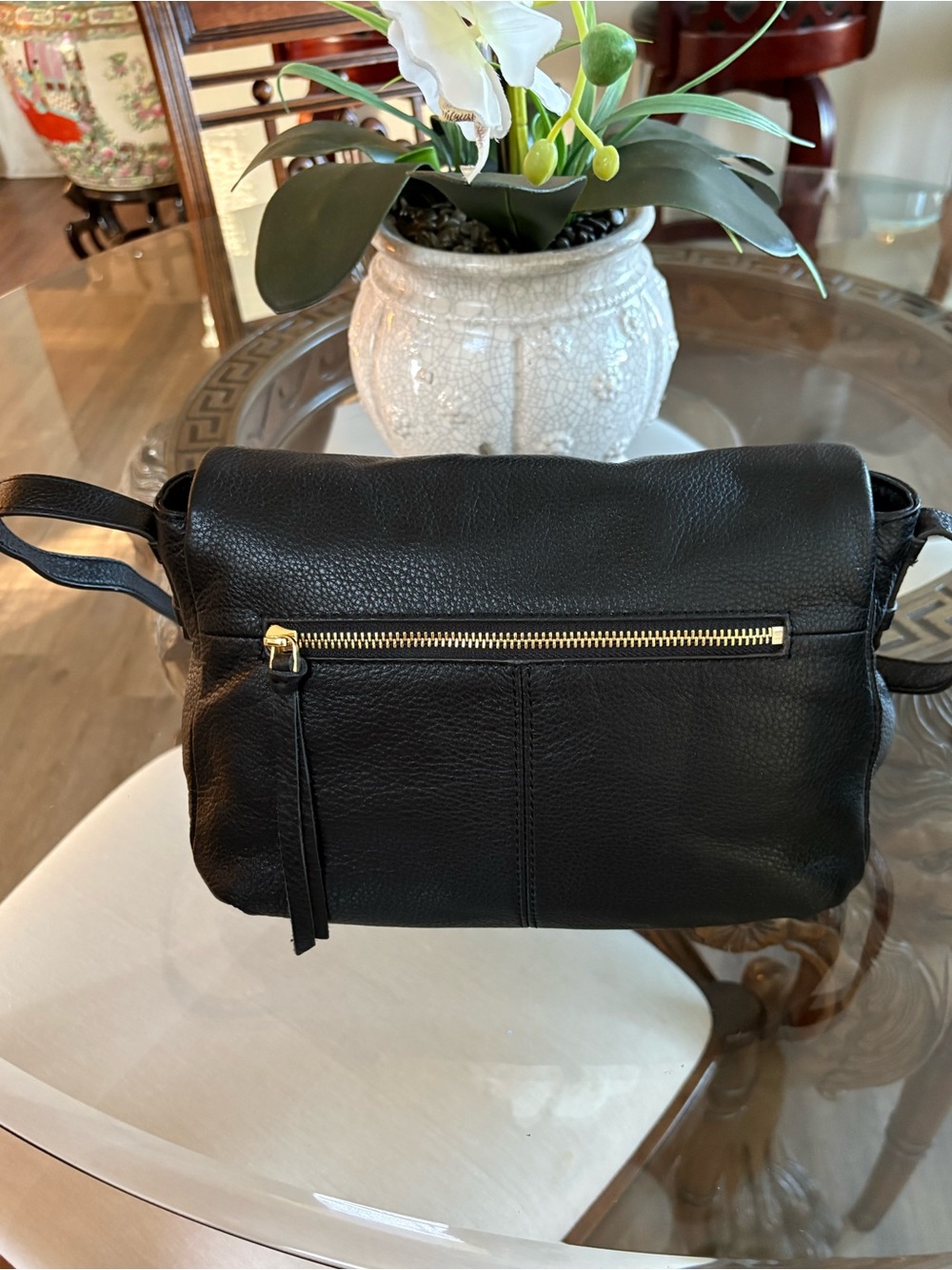 🖤🖤AIMEE KESTENBERG BALI BLACK PEBBLED LEATHER CROSSBODY BAG!🖤🖤 - Picture 2 of 10